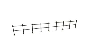 Scale Model Scenery Quayside / Harbour / Promenade Railings OO Gauge