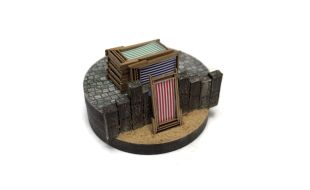 Scale Model Scenery Deckchairs (Pack of 24) OO Gauge