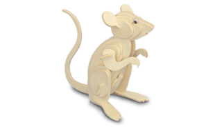 Quay Mouse Wooden Model Kit