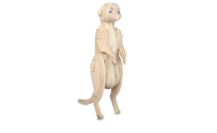 Quay Meerkat Wooden Model Kit