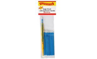 Flex-I-File Magic Brushes with Applicator Handle - White Fine x 18 Magic Brushes & 1Handle