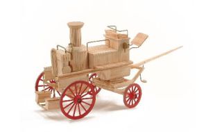 Match Craft Horse Drawn Fire Engine Matchstick Kit