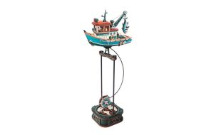 ROKR Lucky Trawler Pendulum Wooden Model Kit