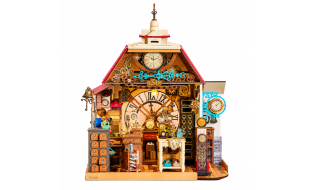 Rolife Clockwise Clocks DIY Miniature Dollhouse Kit