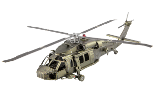 Metal Earth Black Hawk 3D Metal Model Kit