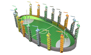 Metal Earth Quidditch Pitch Metal Model Kit