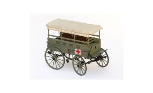 Model Trailways 1/16 Scale Civil War Rucker Ambulance Model Kit