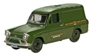 Oxford Diecast 1/76 Scale Post Office Ford Anglia Van Die Cast Model