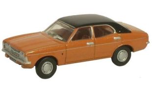 Oxford Diecast 1/76 Scale Ford Cortina MKIII Gold Die Cast Model