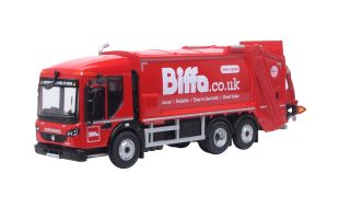 Oxford Diecast 1/76 Scale Dennis Eagle Olympus Refuse Truck Biffa Die Cast Model
