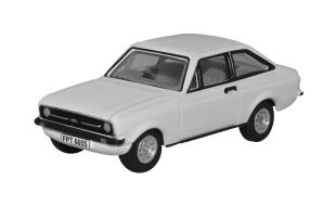 Oxford Diecast 1/76 Scale Diamond White Ford Escort Mk2 Die Cast Model