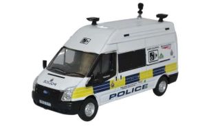 Oxford Diecast 1/76 Scale Ford Transit 2006 LWB High Network Rail Speed Camera Die Cast Model 