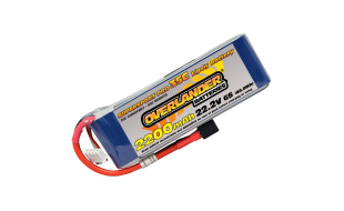 Overlander Supersport Pro 2200mAh 22.2V 6S 35C LiPo Battery - XT60 Connector