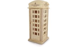 Quay Phone Box Wooden Model Kit