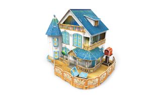 CubicFun P635H Rural Villa 3D Puzzle