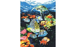 Canvas Ocean Painting Kit