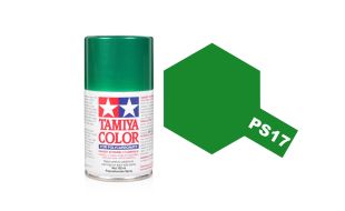 Tamiya Polycarbonate Spray Paint (100ml) - Metallic Green