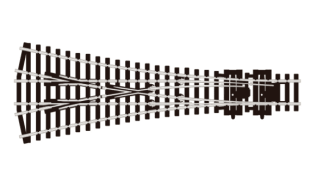 Peco SL-99 3 Way Turnout, Medium Radius Track OO Gauge