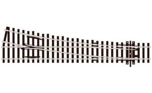 Peco SL-E95 Turnout, Medium Radius, Right Hand OO Gauge