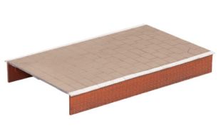 Peco Station Platform Sections 264mm Long OO Gauge