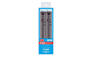 Peco Standard Straight (Pack of 8) OO Gauge