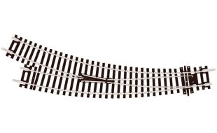 Peco Curved Double Radius R/H Turnout Insulfrog OO Gauge