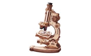 ROKR Microscope Wooden Model Kit