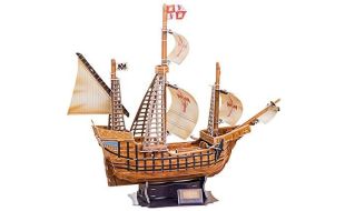 CubicFun T4008H Santa Maria (Christopher Columbus) 3D Puzzle