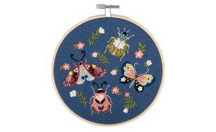 Trimits Mini Beasts Embroidery Hoop Kit