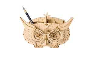 Rolife Owl Storage Box Wooden Model Kit