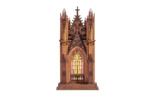 Rolife Twin-Tower Cathedral Wooden Model Kit