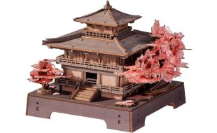Rolife Sakura Pavilion Wooden Model Kit