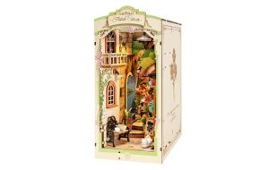 Rolife Floral Corner 3D Wooden DIY Miniature House Book Nook