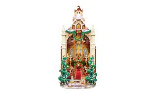 Rolife Carolling Cathedral 3D Wooden DIY Miniature House Book Nook