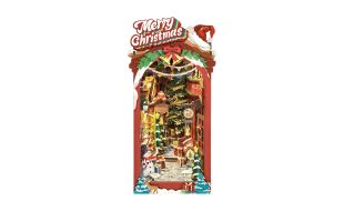 Rolife Christmas Street 3D Wooden DIY Miniature House Book Nook