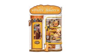 Rolife Fluffy Bakery 3D Wooden DIY Miniature House Book Nook