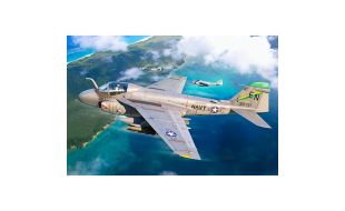 Trumpeter 1/72 Scale US Navy A-6E Intruder 1980s & 1990s Model Kit