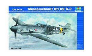 Trumpeter 1/24 Scale Messerschmitt Bf109 G-2 Model Kit