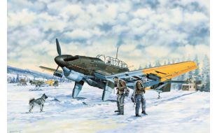 Trumpeter 1/32 Scale Ju 87B-2/U4 Stuka with Skis Model Kit