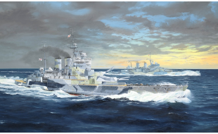 Trumpeter 1/350 Scale HMS Renown Battlecruiser 1942