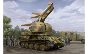 Trumpeter 1/35 Scale Flakpanther w/8.8cm Flakrakete Rheintochter I Model Kit