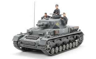 Tamiya 1/35 Scale German Tank Panzerkampfwagen IV Ausf.F Model Kit