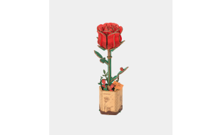 Rowood Red Rose Wooden Model Kit