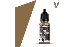 Acrylic Polyurethane Primer German Green Brown (RAL 8000) 17ml