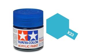 Tamiya Acrylic Gloss Paint (10ml) - Clear Blue
