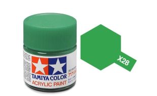 Tamiya Acrylic Gloss Paint (10ml) - Park Green