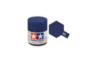 Tamiya Acrylic Gloss Paint (10ml) - Royal Blue