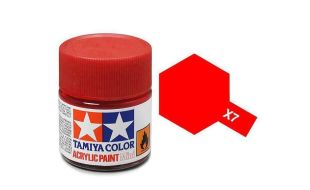 Tamiya Acrylic Gloss Paint (10ml) - Red
