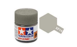 Tamiya Acrylic Flat Paint (10ml) - J.a. Grey