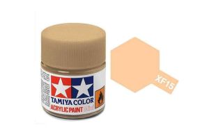 Tamiya Acrylic Flat Paint (10ml) - Flat Flesh